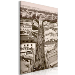 Tableau Villes Cracow: Florianska Street (1 Part) Vertical - PD12278-80-120