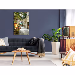 Tableau Villes Cracow: Sunny Pub (1 Part) Vertical - PD12283-80-120