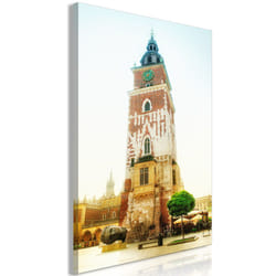 Tableau Villes Cracow: Town Hall (1 Part) Vertical - PD12284-80-120