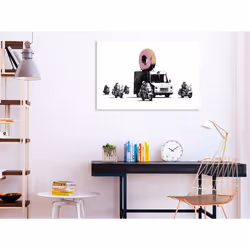 Tableau Donut Police 1 Pièce Wide - PD8559-120-80