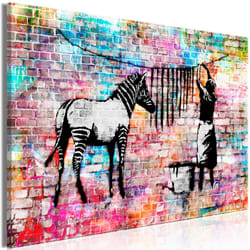 Tableau Colourful Washing 1 Pièce Wide - PD8563-120-80