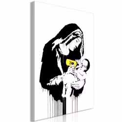 Planete Discount PD8570-80-120, Noir, Blanc, Jaune, Panneaux MDF, 800 mm, 20 mm, 1200 mm