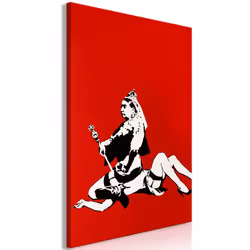 Planete Discount PD8573-80-120, Noir, Rouge, Blanc, Panneaux MDF, 800 mm, 20 mm, 1200 mm