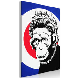 Tableau Queen of Monkeys 1 Pièce Vertical - PD8574-80-120