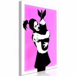 Planete Discount PD8575-80-120, Noir, Rose, Blanc, Panneaux MDF, 800 mm, 20 mm, 1200 mm