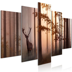 Tableau Morning (5 Parts) Wide Brown - PD10302-200-100