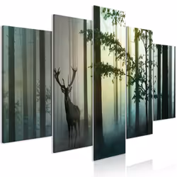 Planete Discount PD10303-100-50, Forêt, Noir, Vert, Panneaux MDF, 1000 mm, 20 mm, 500 mm