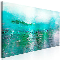 Tableau Turquoise Landscape (1 Part) Narrow - PD9451-150-50