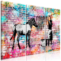 Tableau Colourful Washing 3 Pièces - PD8585-120-80