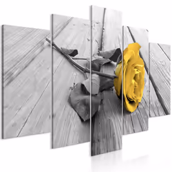 Planete Discount PD11421-200-100, Roses, Gris, Jaune, Panneaux MDF, 2000 mm, 20 mm, 1000 mm