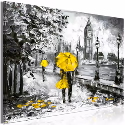 Planete Discount PD12292-120-80, Londres, Gris, Jaune, Panneaux MDF, 1200 mm, 20 mm, 800 mm