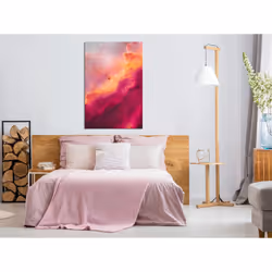 Tableau Pink Nebula (1 Part) Vertical - PD9462-80-120