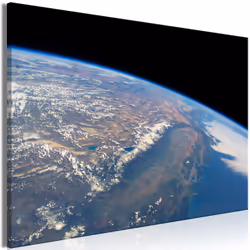 Planete Discount PD10316-120-80, Paysage nocturne, Noir, Bleu, Marron, Panneaux MDF, 1200 mm, 20 mm, 800 mm