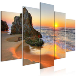 Tableau Meeting at Sunset (5 Parts) Wide - PD10327-200-100