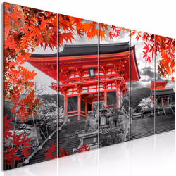 Planete Discount PD12295-225-90, Endroits magiques, Gris, Rouge, Panneaux MDF, 2250 mm, 20 mm, 900 mm