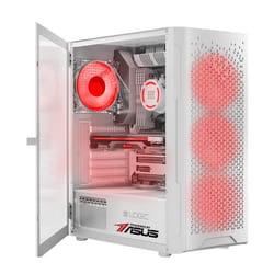 VIST PBA White PC Gaming Ryzen 7 5700X - RAM 32Go - RTX 5060Ti - SSD 1To M.2 - WIFI - Windows 11 Pro