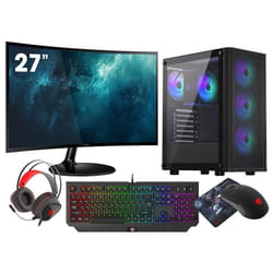 VIST VENTUM PC Gaming Ryzen 7 5700X - RAM 32Go - RTX 5060 - SSD 1To M.2 - WIFI - 27 - Windows 11 Pro