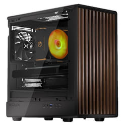 VIST Wood PC Ryzen 7 5700X - RAM 32Go - NVIDIA GeForce RTX 5060 -  SSD 1To M.2 - WIFI - Windows 11 Pro