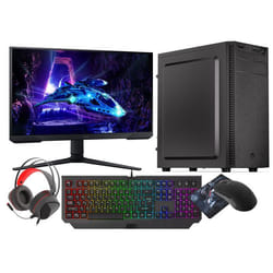 VIST SOLID PC Gaming Ryzen 5 8600G AI - RAM 32Go - AMD Radeon 760M - SSD 1 To - WIFI - LCD 24 180Hz - Windows 10 Pro