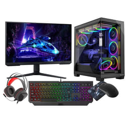 VIST Stellar PC Gaming Ryzen 7 8700F - RAM 32Go - RTX 5060Ti - SSD 1To M.2 - WIFI - LCD 24 180Hz - Windows 11 Pro