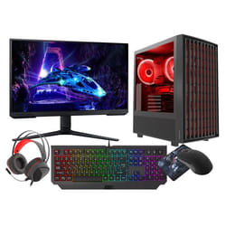 VIST PC Gaming Ryzen 7 8700F - RAM 32Go - RTX 5060 - SSD 1To M.2 - WIFI - LCD 24 - W11
