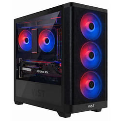 VIST ARGB PC Gaming Ryzen 7 5700X - RAM 32Go - RX 9060 XT - SSD 1To M.2 - WIFI - Windows 11 Pro