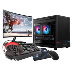 VIST M4M PC Gaming ARGB Ryzen 7 5700X - RAM 32Go - RTX 5060 - SSD 1To M.2 - WIFI - LCD 27 - Windows 11 Pro