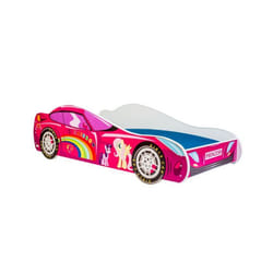 Lit Enfant Auto Rose 140x70
