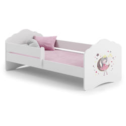 Fala - Lit enfant 140x70 avec barrière - Princesse endormie