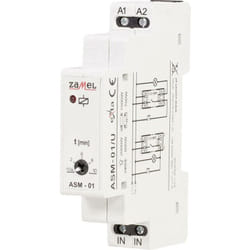 Zamel - ASM-01/U Minuterie d'escalier profilé 12 v, 24 v, 230 v W850171