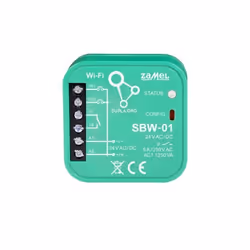 Module encastrable 1 canal WiFi pour motorisation de portail gamme Supla - Zamel