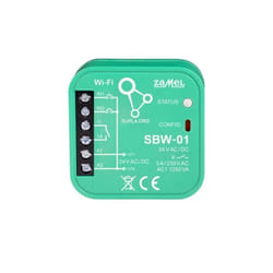 Module encastrable 1 canal WiFi pour motorisation de portail gamme Supla - Zamel