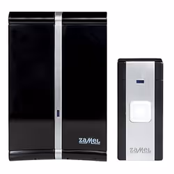 Sonnette Réseau Sans Fil - Zamel - ST-915 - Noir - 20 Tons - Indicateur Optique