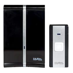 Sonnette Réseau Sans Fil - Zamel - ST-915 - Noir - 20 Tons - Indicateur Optique
