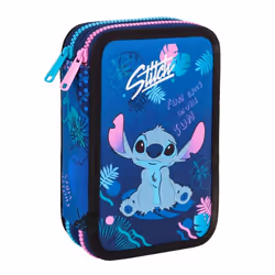 Trousse à crayons Coolpack à deux compartiments avec accessoires Stitch Jumper 2