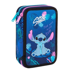 Trousse à crayons Coolpack à deux compartiments avec accessoires Stitch Jumper 2