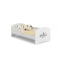 Lit Simple Luk 140x70 Avec Oeuvre - Princesse