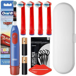 Brosse à dents électrique - Oral-B - Stages Power Auta - Enfant 3 ans et plus - Étui voyage inclus