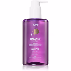 Le shampooing Yope BALANCE my hair nettoie efficacement le cuir chevelu, il lave parfaitement les cheveux et leur redonne leu ...