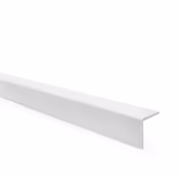 Cornière de protection dangle adhésive en PVC souple blanc 40 x 40 mm 80 cm