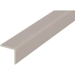 Cornière de protection dangle adhésive en PVC souple beige 27 x 27 mm 200 cm