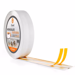 Plinthe PVC QUEST Moulure de finition Ruban détanchéité souple adhésive Blanc 25 m 30 x 30 mm
