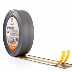 Plinthe PVC QUEST Moulure de finition Ruban détanchéité souple adhésive Anthracite 25 m 30 x 30 mm