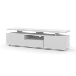 Meuble TV ADAM 180 cm blanc mat