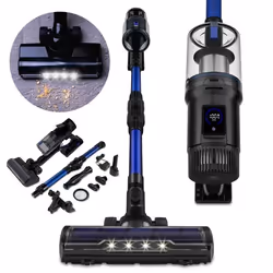 Aspirateur balai sans fil ZEEGMA Zonder Klaar - 60 min - Technologie cyclonique - 400 W - Pliable - LED