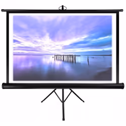 OVERMAX Tripod Screen 60 - Écran de projection - 60” - 4:3 - Avec trépied - Intérieur extérieur - Pliable - Hauteur réglable