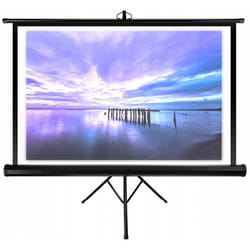 OVERMAX Tripod Screen 60 - Écran de projection -  60” - 4:3 - Avec trépied - Intérieur extérieur - Pliable - Hauteur réglable