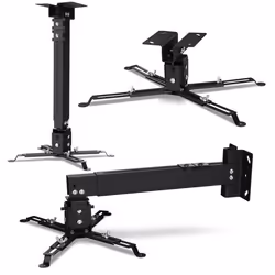 Support plafond universel - Overmax - Ceiling Mount - Jusquà 25 kg - Noir - Réglable