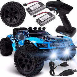 OVERMAX Hooligan Grande voiture télécommandée rapide échelle 1:10 vitesse 35 km/h portée 100 mètres transmission 4x4 40 min