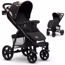 Poussette canne tout terrain LIONELO Annet Plus - Jusquà 22 kg - Grandes roues - Accessoires - Lovin
